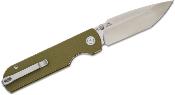 J1937GN Couteau CJRB Cutlery Nova Green Lame Tanto Acier AR-RPM9 IKBS - Livraison Gratuite