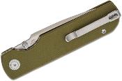 J1937GN Couteau CJRB Cutlery Nova Green Lame Tanto Acier AR-RPM9 IKBS - Livraison Gratuite