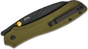 J1957GN Couteau CJRB Cutlery Fugly Green G10 Lame Acier AR-RPM9 IKBS - Livraison Gratuite