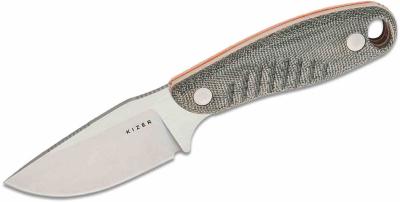 KI1077A2 Couteau Kizer Hare Drop Point Lame Acier Nitro-V Etui Kydex - Livraison Gratuite