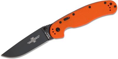 ON8871OR Couteau Ontario RAT IA Orange A/O G10 Lame Acier AUS-8 - Livraison Gratuite