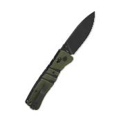 QS160C2 QSP Couteau Ripley Green G10 Lame Acier 14C28N BLK IKBS - Livraison Gratuite