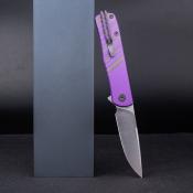 RS6053 Couteau Real Steel Karly Purple Lame Acier VG10 IKBS - Livraison Gratuite