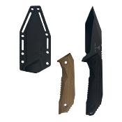 TKF320 Couteau Takumitak Terminal Tanto Lame Acier 3Cr13 Etui FRN - Livraison Gratuite