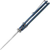 VOSCSNWML Couteau Vosteed Corsair Blue Lame acier Nitro-V SW Crossbar Lock IKBS - Livraison Gratuite