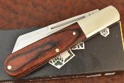 BC2180R Couteau Bear & Son 2180R Large Sheepsfoot Barlow Lame Sheepsfoot Acier Carbone Slipjoint - Livraison Gratuite