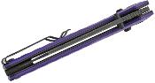 BTKG61E Couteau Bestech Liger Purple Lame Acier D2 Blackwash IKBS - Livraison Gratuite