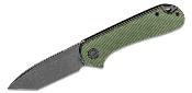 CIVC907TE Couteau CIVIVI Elementum Tanto Green Lame D2 Black IKBS - Livraison Gratuite