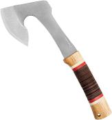 CTK285341HC Hache Condor Country Backroads Axe Lame Acier Carbone 1075 Etui Cuir Salvador - Livraison Gratuite