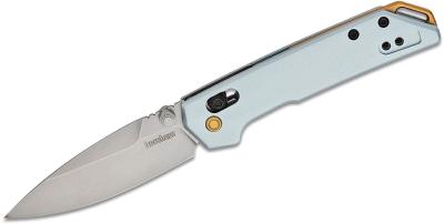 KS2051 Couteau Kershaw Mini Iridium Blue Lame Acier D2 SW IKBS AXIS/Crossbar Lock - Livraison Gratuite