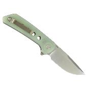 REAPLXF7 Couteau Reate Knives PL-XF Pivot Lock Jade Lame Acier Nitro-V SW - Livraison Gratuite