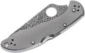 SC11TIPD Couteau Spyderco Delica 4 Damas Lame Damas VG10 Manche Titane Made Japan - Livraison Gratuite