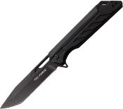 TF1034BK Couteau Semi AUtomatique Tac Force Tactical Black A/O Lame Tanto Acier 3Cr13 - Livraison Gratuite