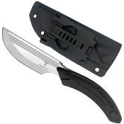 TKF207SL Couteau Takumitak HUNTER Straight Back Polished Lame Acier D2 Etui Kydex - Livraison Gratuite