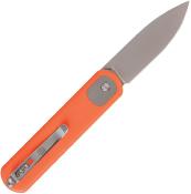 VOSA0731 Couteau Pliant Corgi Orange Lame Acier 14C28N Sécurité Trek Lock IKBS - Livraison Gratuite