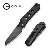 CIVC22036DS2 Couteau CIVIVI Vision FG Black Lame Tanto Reverse Damas IKBS - Livraison Gratuite