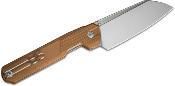 CIVC230083 Couteau CIVIVI Knives Hid Brown Lame Reverse Tanto 14C28N IKBS - Livraison Gratuite