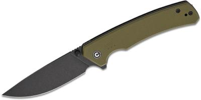 CIVC240122 Couteau CIVIVI Merit OD Green Drop Point Lame Acier 14C28N IKBS -  Livraison Gratuite