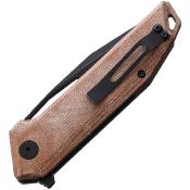 CMB10A Couteau CMB Lurker Brown Micarta Lame Acier D2 IKBS - Livraison Gratuite 