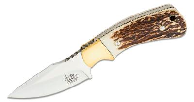 GH5100GS Poignard Gil Hibben Diamondback Stag Lame Acier 1.4116 Harpoon Manche Bois de Cerf - Livraison Gratuite