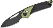 J1949BBK Couteau CJRB Cutlery Version Green/Black Lame Acier AR-RPM9 Black IKBS - Livraison Gratuite