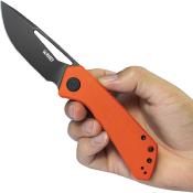 KUB331O Couteau Kubey Thalia Orange Front Flipper Lame Acier 14C28N IKBS - Livraison Gratuite