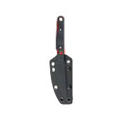 KUB355A Couteau Kubey JL Fixie Kaiwen Red Black G-10 Lame Beadblast Acier 14C28N Etui Kydex - Livraison Gratuite