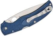 SC244PDBL Couteau Spyderco Native Chief Blue Lame Acier CPM-S110V Made USA  Lockback  - Livraison Gratuite