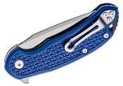 SMGC221BL Couteau Steel Will Cutjack C22-1BL Blue Lame Drop Point Acier D2 - Livraison Gratuite