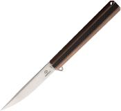 TF93891 Couteau Defcon Titane Bronze Lame Acier M390 IKBS Framelock - Livraison Gratuite