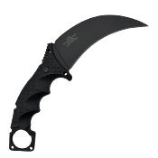 TKF307 Couteau Karambit Takumitak Midnight Lame Acier 3Cr13 Etui FRN - Livraison Gratuite