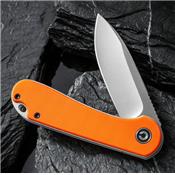 CIVC907R Couteau Civivi Elementum Orange G10 Lame D2 - Livraison Gratuite