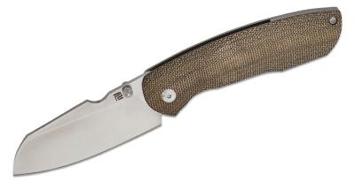 ATZ1866GODG Couteau ArtisanCutlery Prime Green Micarta/Titane Lame Acier S90V IKBS - Livraison Gratuite