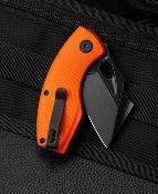 BTKG39D Couteau Bestech Lizard Orange Lame D2 Black IKBS - Livraison Gratuite 