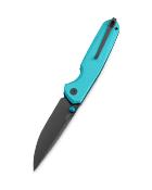 BTKMK07D Couteau Bestechman Velix Tiffany Blue Lame Acier 14C28N - Livraison Gratuite