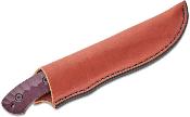 ESJG5LM Couteau ESEE JG5-LM Camp-Lore Burgundy Lame Acier Carbone 1095 Etui Cuir USA - Livraison Gratuite 