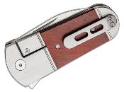 FKCBT201 Couteau Finch BUFFALO TOOTH Cocobolo/Titanium Lame Acier 154CM IKBS - Livraison Gratuite