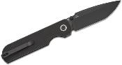 J1937BBK Couteau CJRB Cutlery Nova Black Lame Tanto Acier AR-RPM9 BLK IKBS - Livraison Gratuite