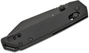 KS2051RBLK Couteau Kershaw Mini Iridium Black Lame Reverse Tanto Acier D2 DuraLock Clip - Livraison Gratuite