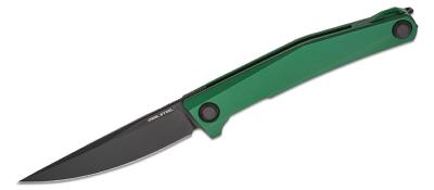 RS7111GB Couteau Real Steel Teres Green Lame Acier Nitro-V Black PVD IKBS - Livraison Gratuite