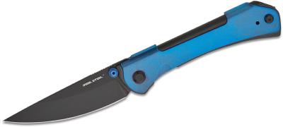 RS7141BB Couteau Real Steel Sylph Blue Lame Acier Nitro-V Black PVD - Livraison Gratuite