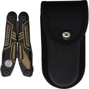 WAR010BT Pince WithArmour Ranger Multi Tool Black Tan Lame de Scie, Tournevis, Étui en Nylon - Livraison Gratuite