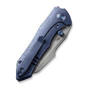 WE220053 Couteau We Knife High-Fin Blue Manche Titae Lame Acier CPM-20CV IKBS - Livraison Gratuite