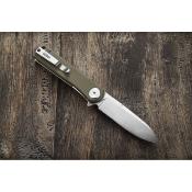 WPK3896MG Couteau WIN+ Green Micarta Lame Spear Point Acier D2 - Livraison Gratuite