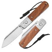 ATZ1875PRW Couteau ARTISAN CUTLERY Holm Rose Wood Lame Acier AR-RPM9 IKBS - Livraison Gratuite