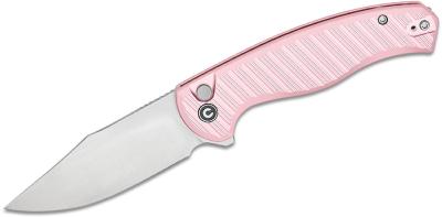 CIVC23040B3 Couteau CIVIVI Stormhowl Pink Lame Acier Nitro-V IKBS Button Lock - Livraison Gratuite