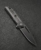 CMB10B Couteau CMB Lurker Black Micarta Lame Acier D2 IKBS - Livraison Gratuite