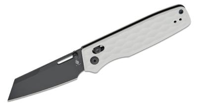 KIV3641A1 Couteau Kizer Task White Lame Acier 154CM Blk Sheepsfoot - Livraison Gratuite