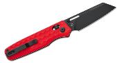 KIV3641A2 Couteau Kizer Task Red Lame Acier 154CM Blk Sheepsfoot - Livraison Gratuite