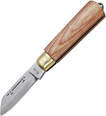 KT407 Couteau Kanetsune Slip Joint Craft Knife Lame Acier Carbone SK-4 Made In Japan - Livraison Gratuite